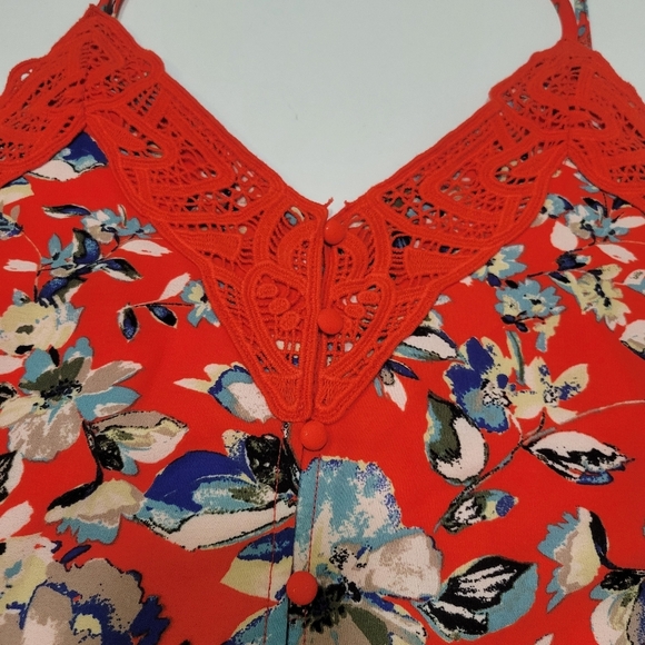 Miss Me NWOT Women's Floral Lace Cami. - Picture 11 of 13